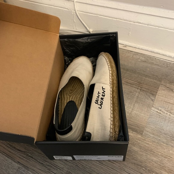 Saint Laurent Canvas Espadrilles 38.5 - Picture 4 of 4